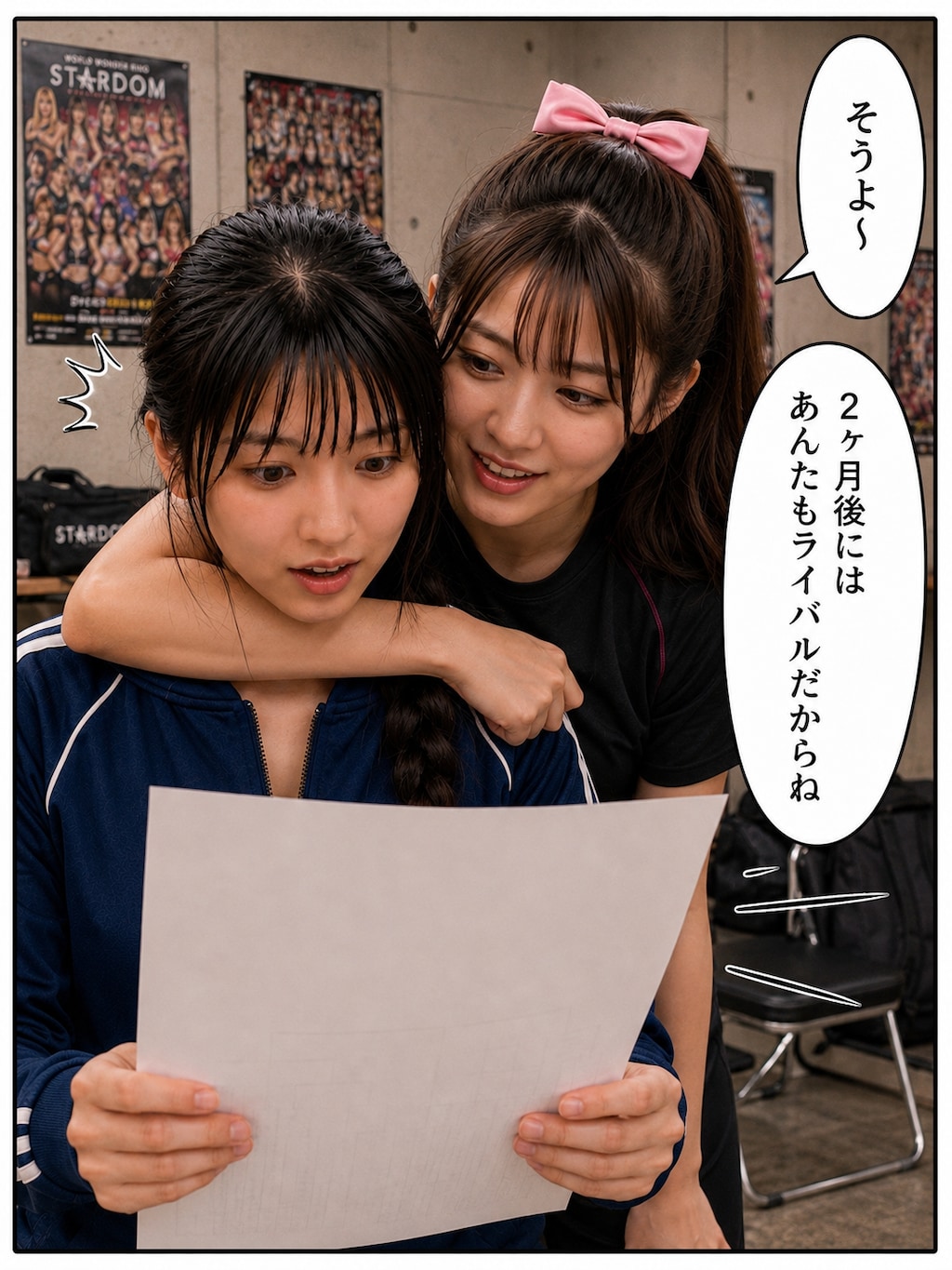 沙原美沙はチャンスを掴む