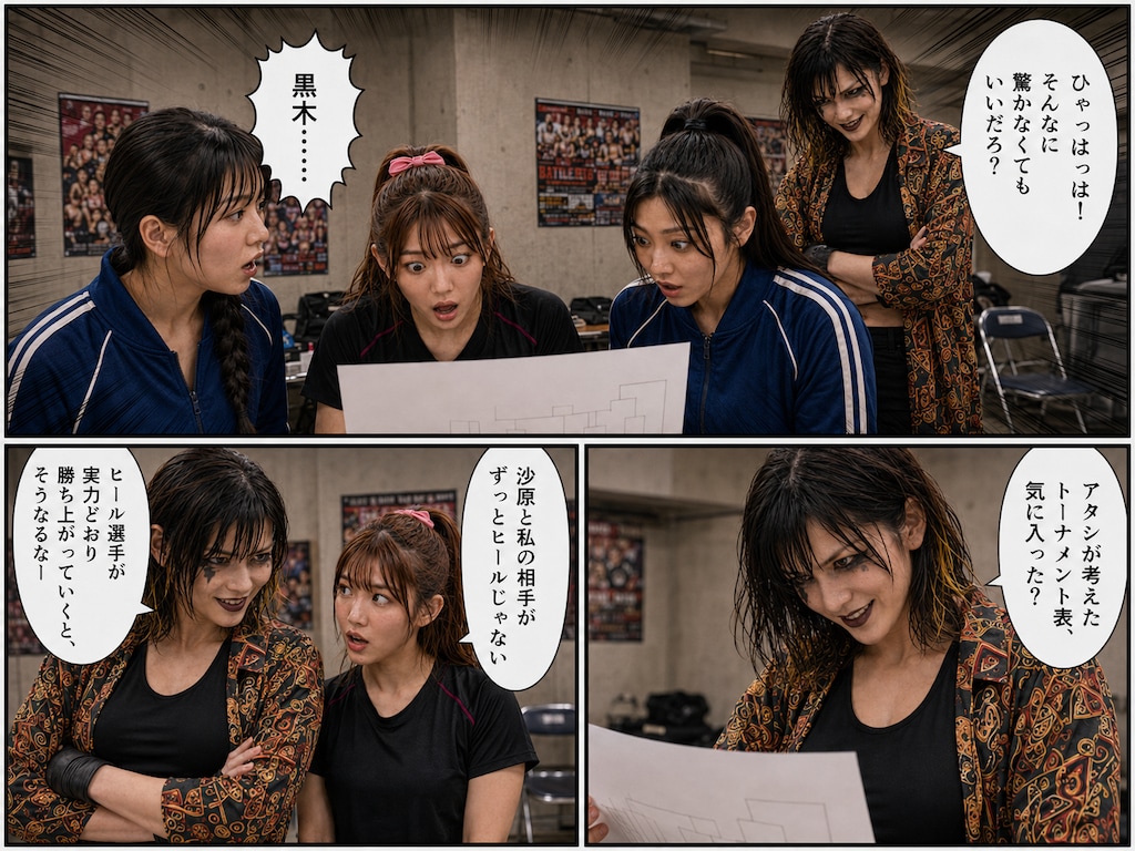 沙原美沙はチャンスを掴む