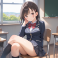 JKの太ももって良いよね① 2枚目