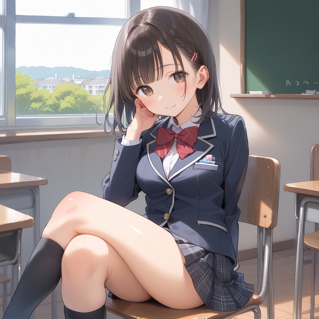 JKの太ももって良いよね①