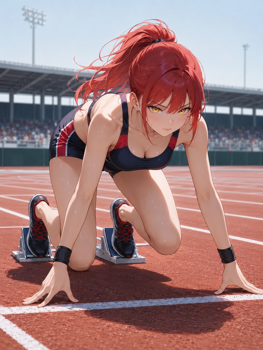 On your mark