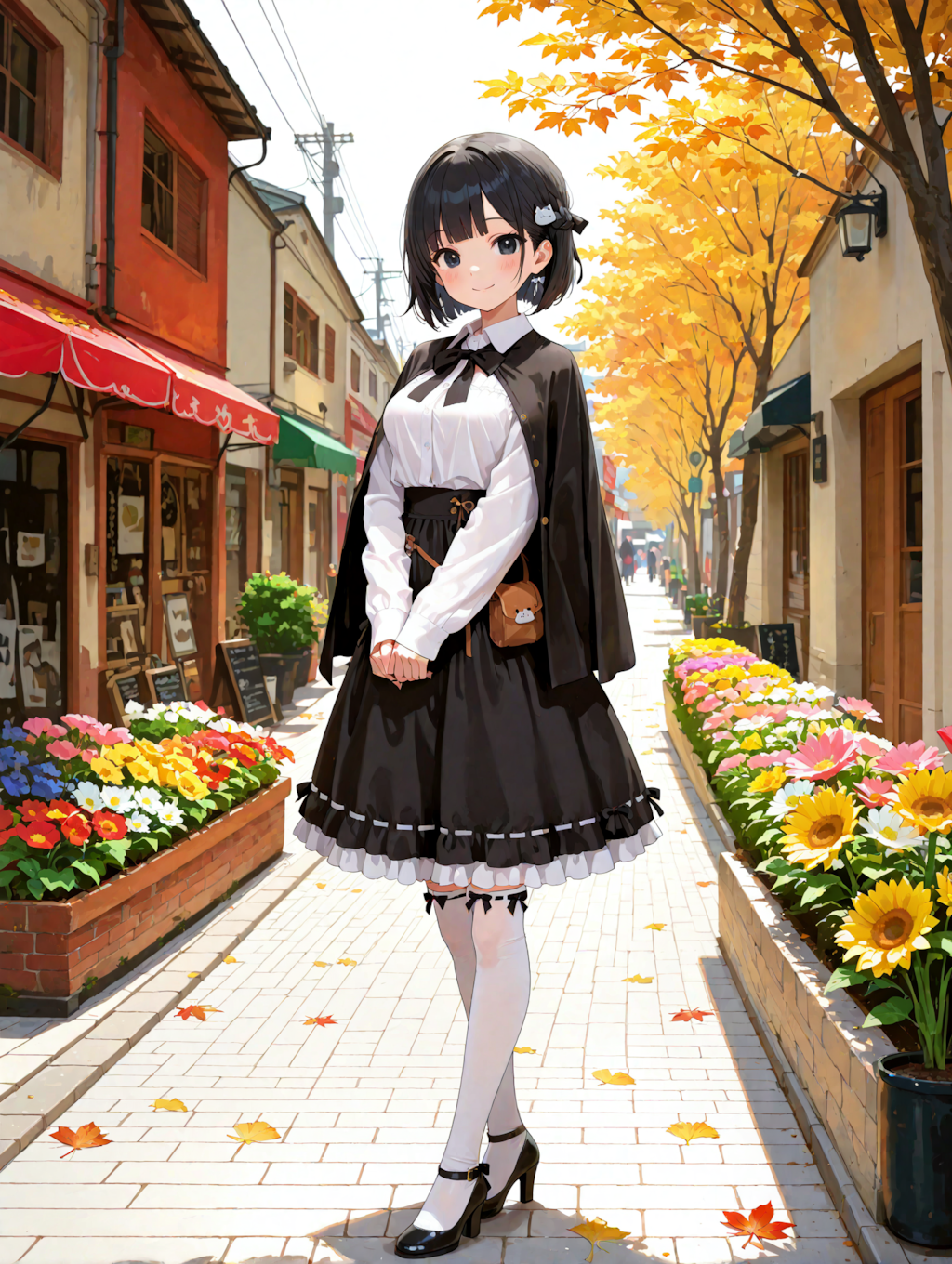 ドレスシャツの萌え袖