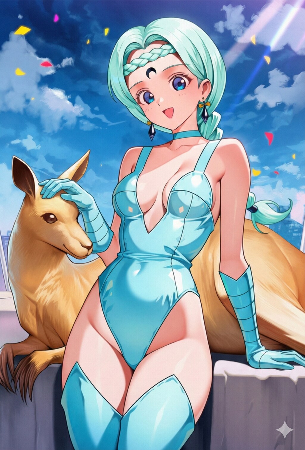 カンガルーと過ごすベルチェ