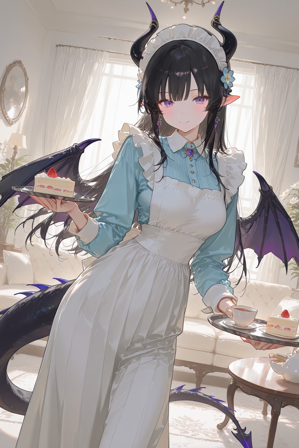 お父様、おやつの時間ですわ