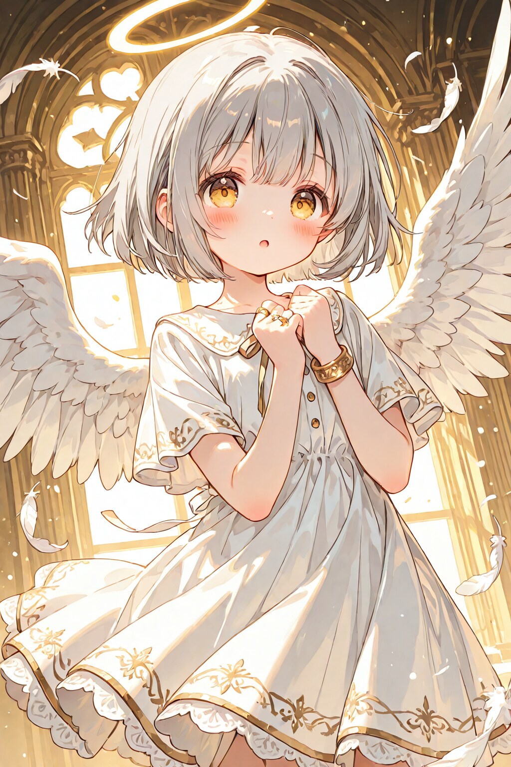 天使降臨 | の人気AIイラスト・グラビア