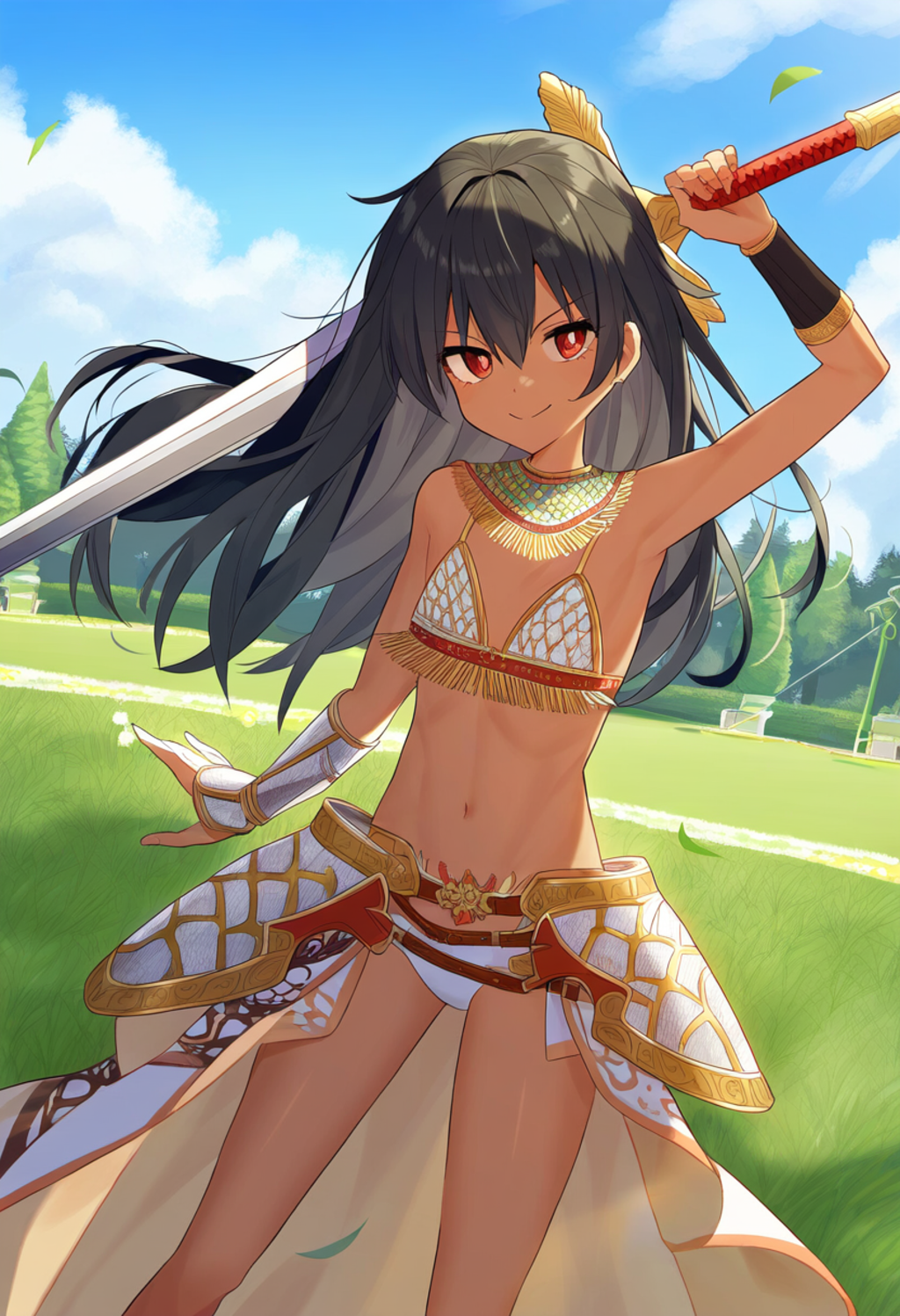 看板娘104　コスプレ「ビキニアーマー」