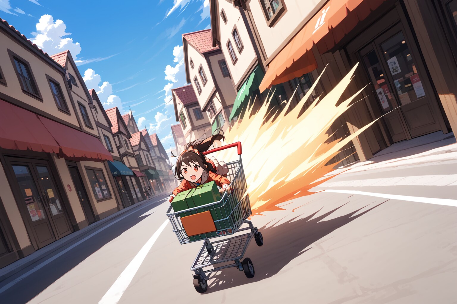 究極エコカー（ショッピングカート） | の人気AIイラスト・グラビア