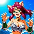 ファンタジー猫耳ねこまた族戦士人妻 10枚目