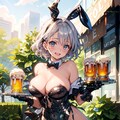『ハーイ、ビールお待ちぃ♪』 2枚目