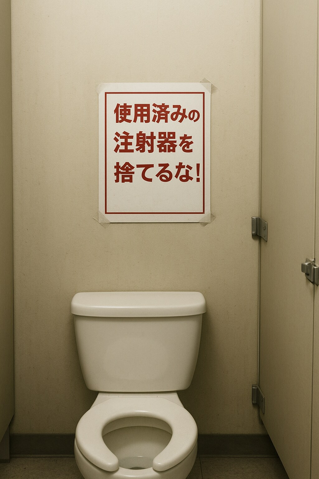 ドヤ街のトイレ