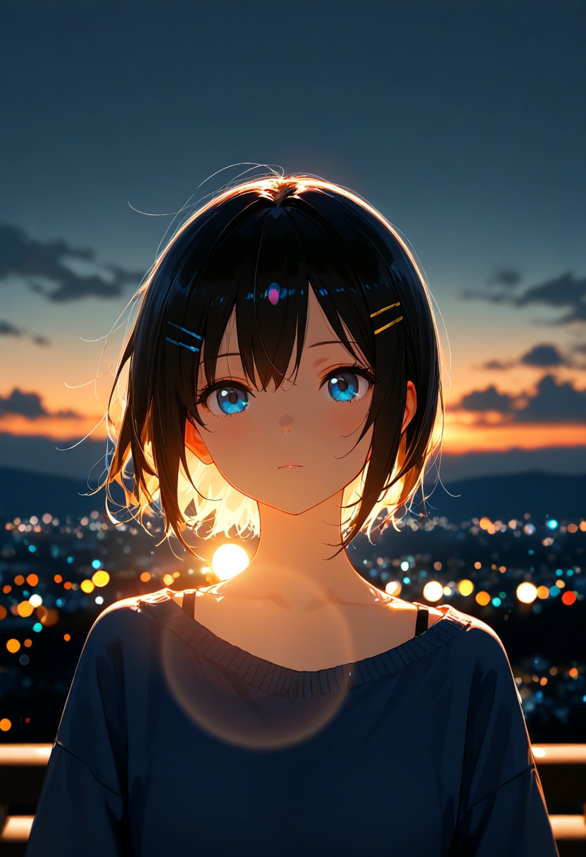 ポートレート(光と影)(cinematic lighting)(36)