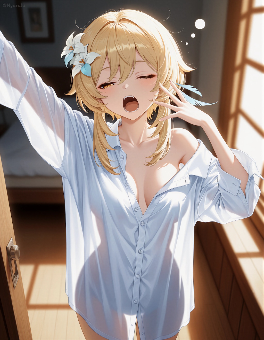 蛍「おはよ〜」