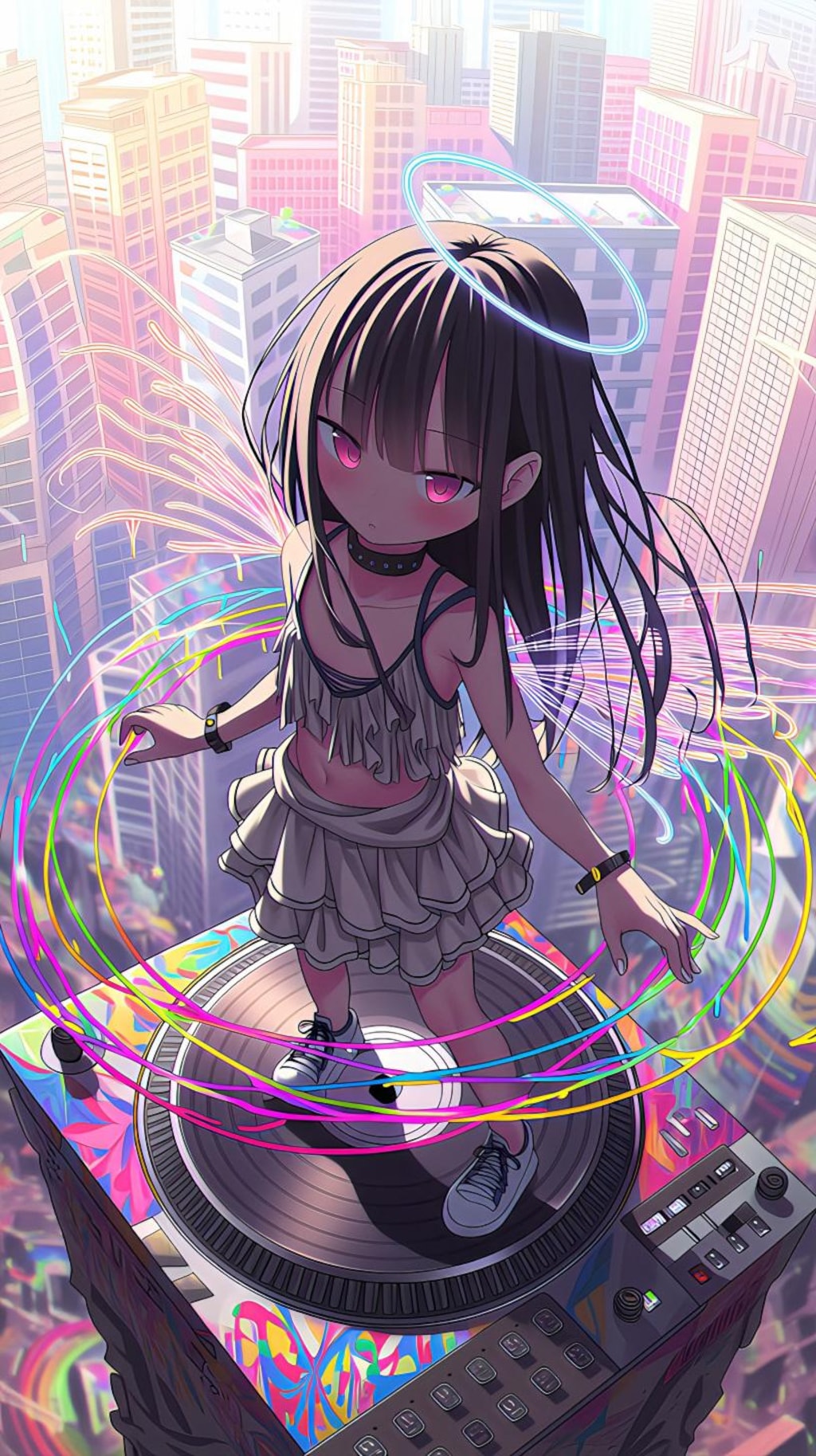 ターンテーブルで踊る妖精の板野ちゃん