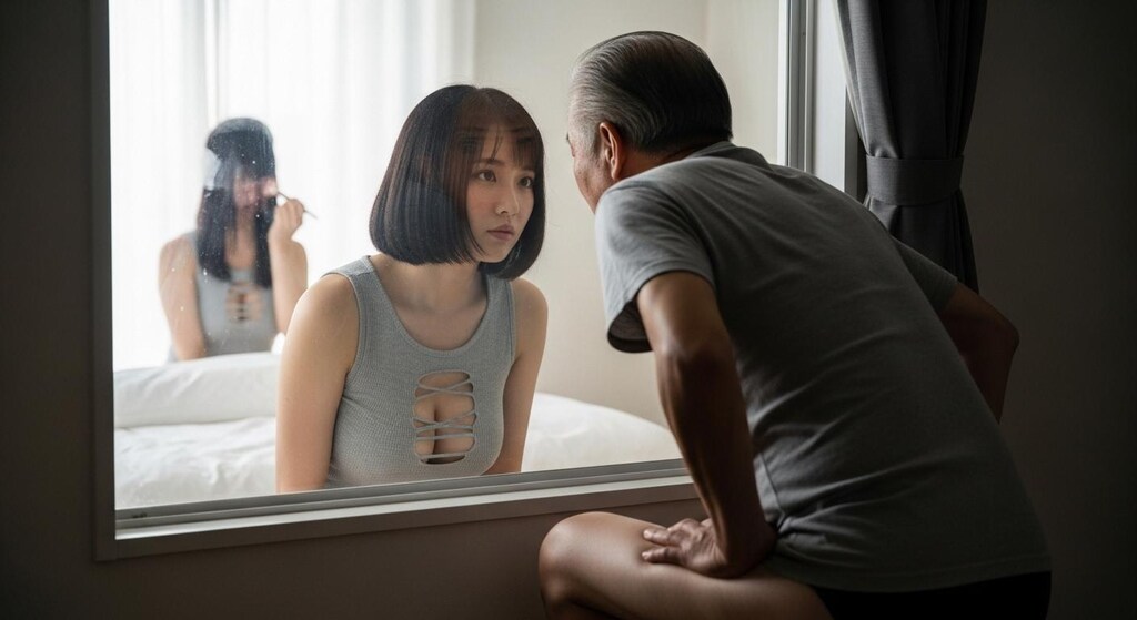 化粧鏡がマジックミラーだったら３
