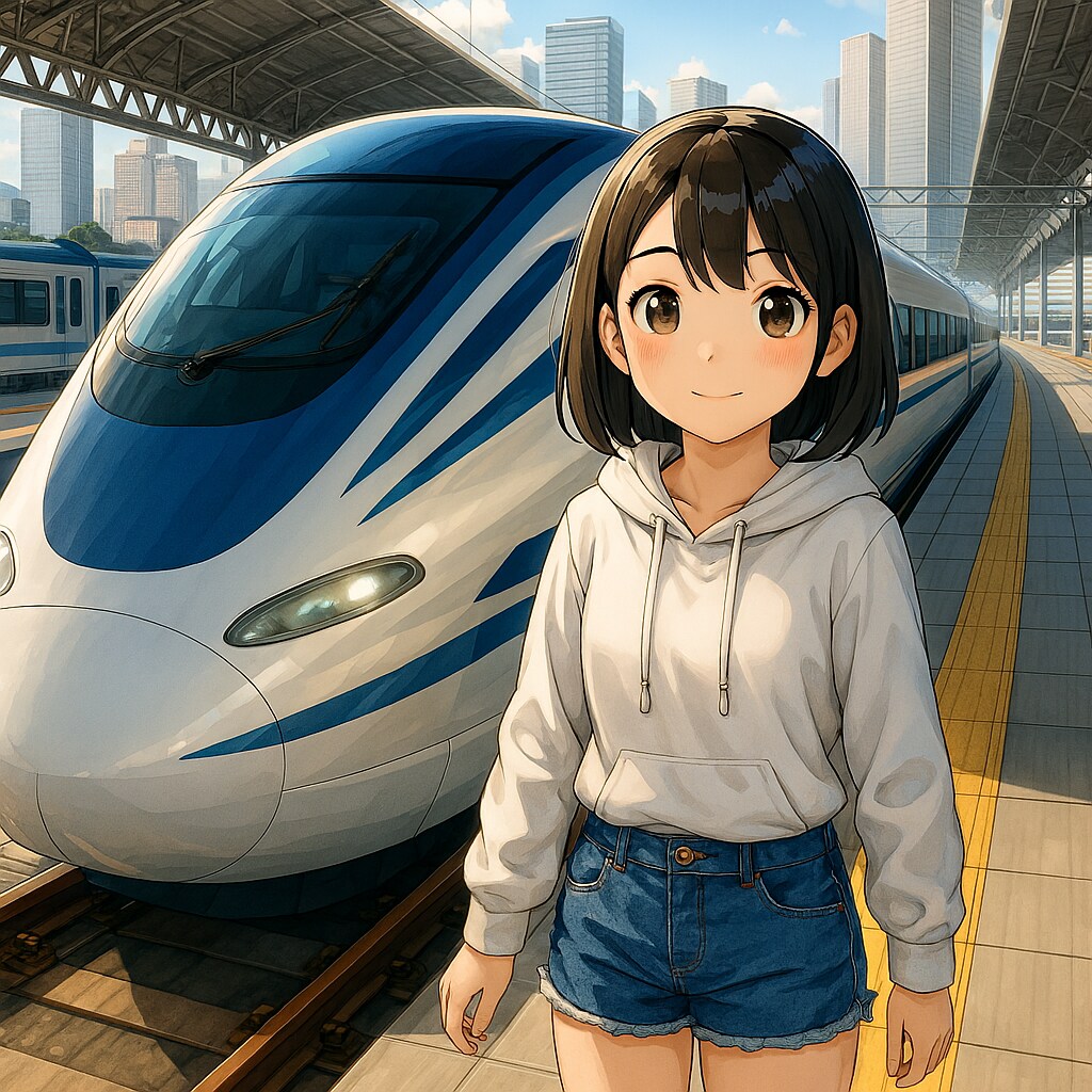 リニアモーターガール | の人気AIイラスト・グラビア