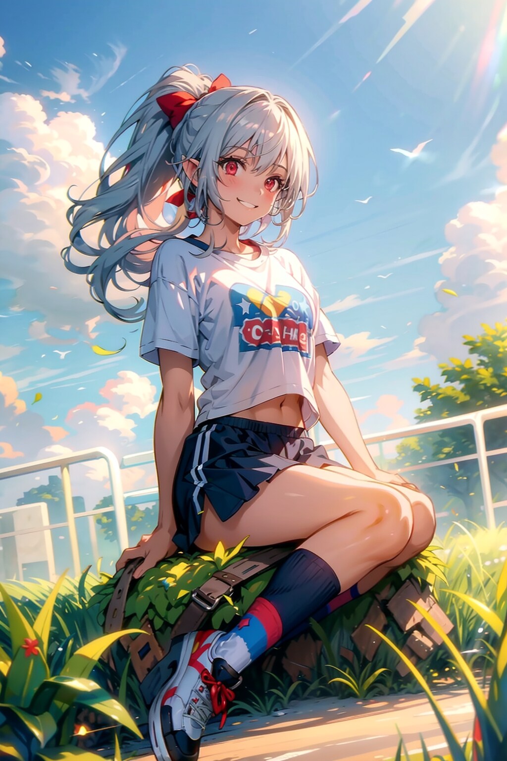 秋の運動会 | の人気AIイラスト・グラビア