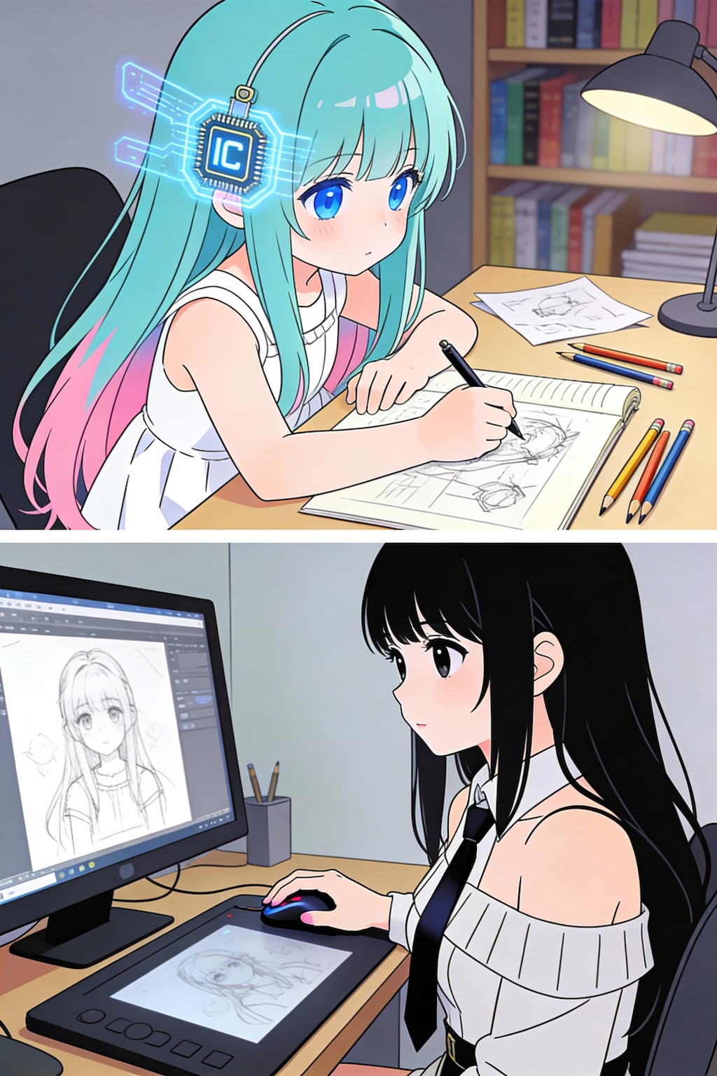 シードリーム4.5ちゃんとSeedream4.5ちゃん