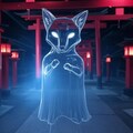 #オキツネ探索神社 『地血釜異の狐たち』【ニャンノ世界】 2枚目