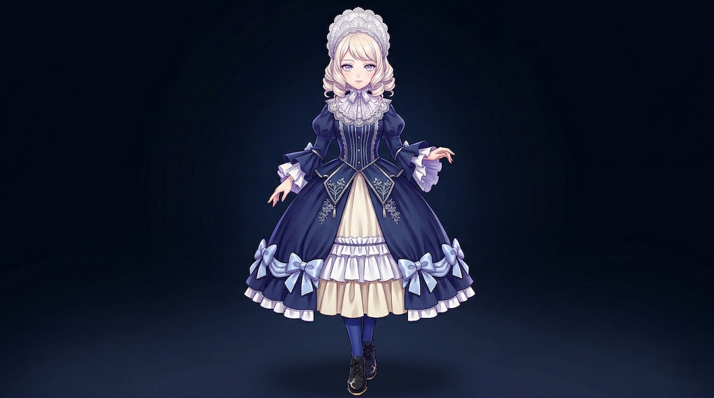 蒼月の優雅な舞姫