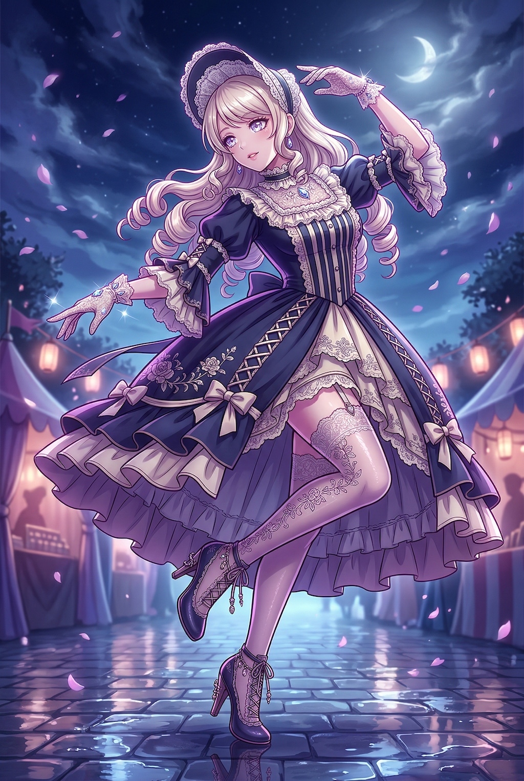 蒼月の優雅な舞姫