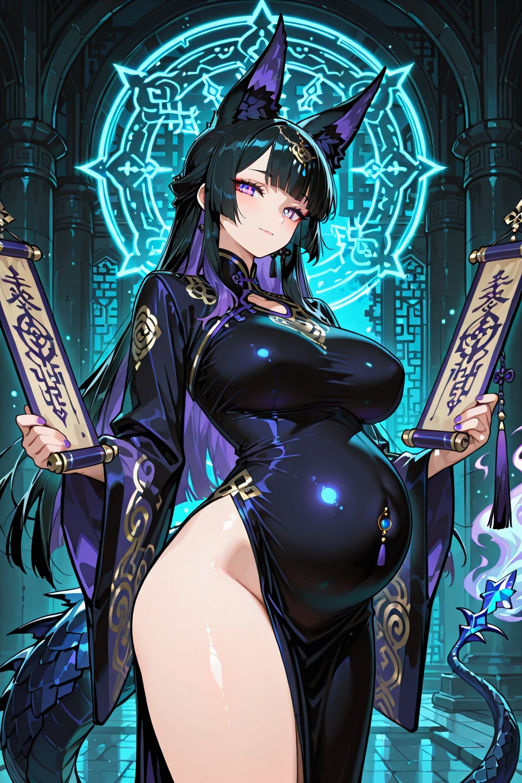 【戦う妊婦】🐉 璃月（リーユエ）：知性と秩序の守護者