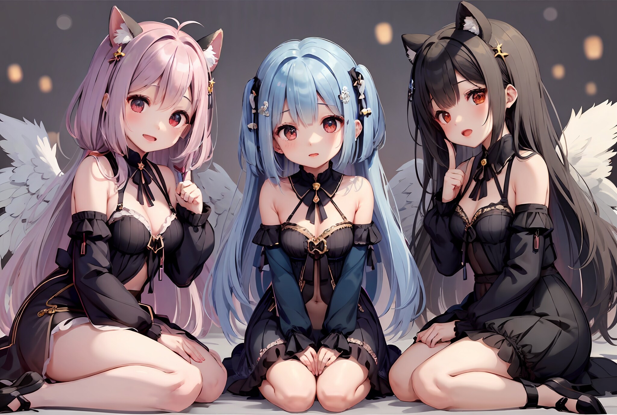 仲良し3人
