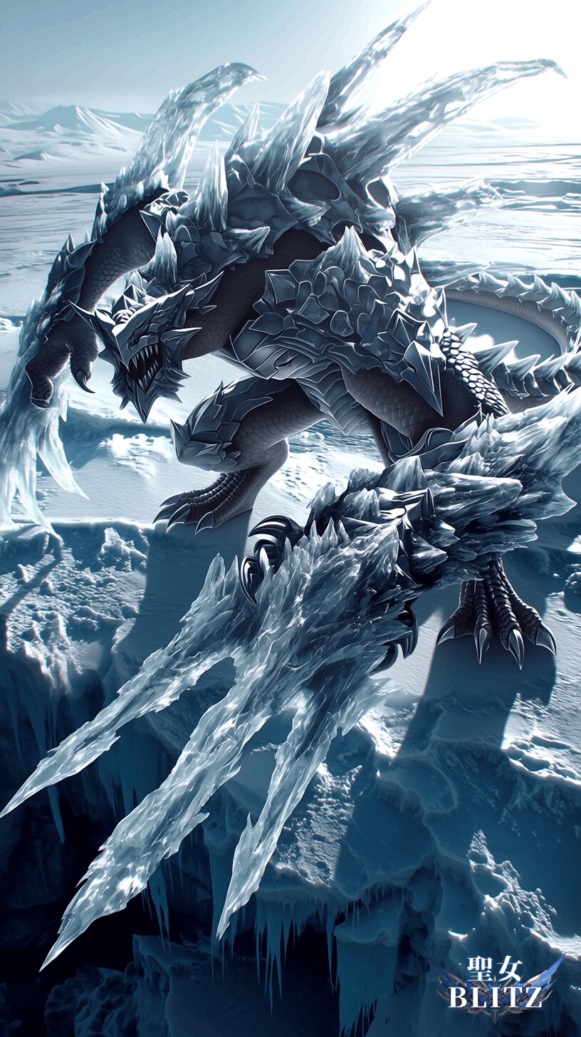 氷河の獣魔 | の人気AIイラスト・グラビア