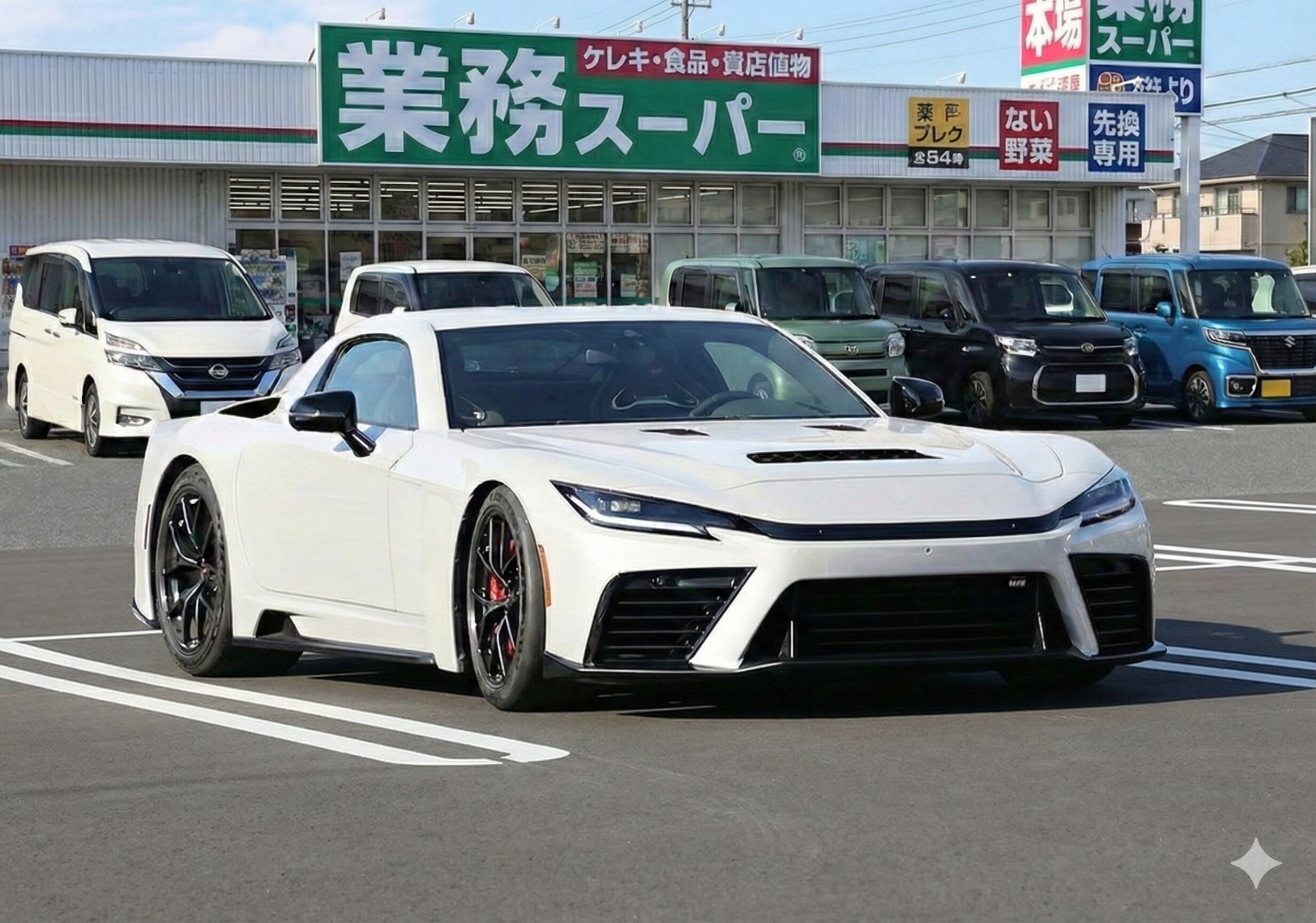 場違いな感のある車 | の人気AIイラスト・グラビア