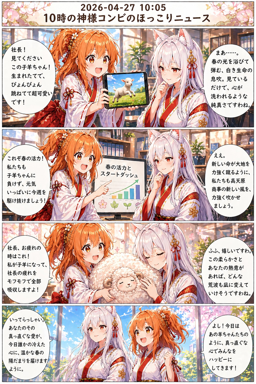 毎日漫画10時のほっこりニュース