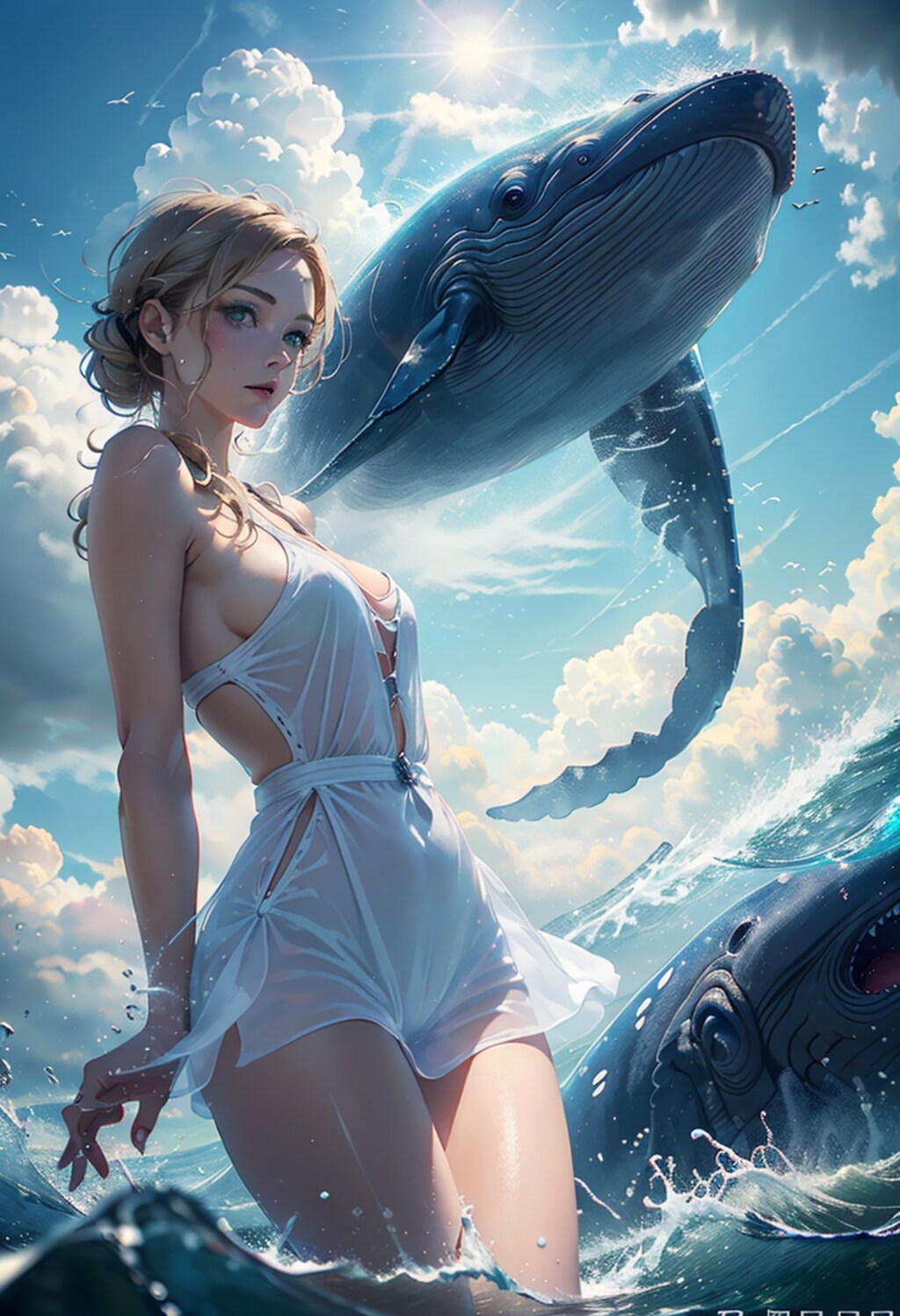 ケートスを手懐けてしまったアンドロメダー