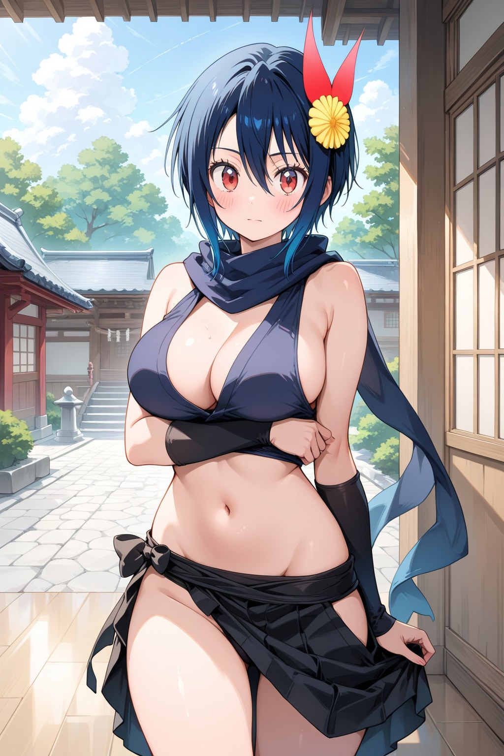 忍びの女の子