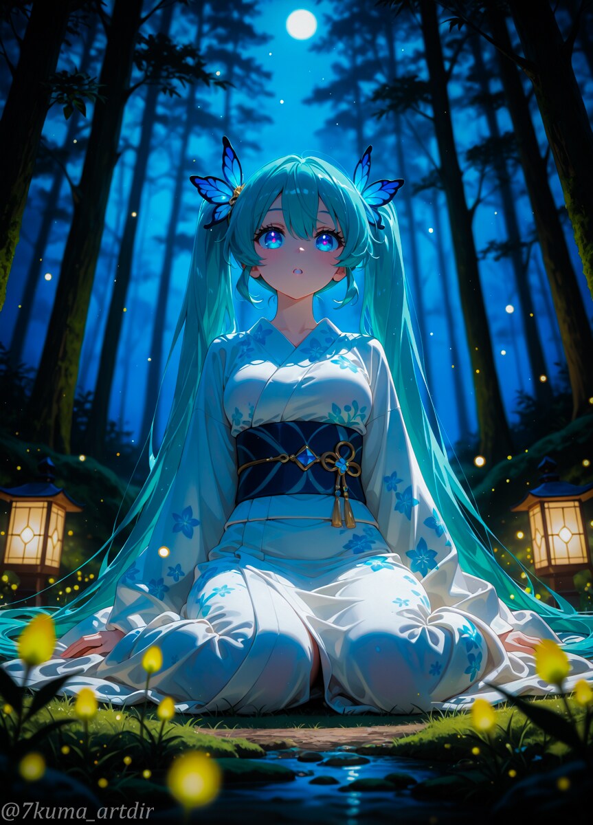 月下蛍のミクさん