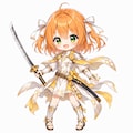 橙薔薇【疾風騎士】《駆け抜ける剣風》🧡ソレイユ・ローゼンリート 2枚目