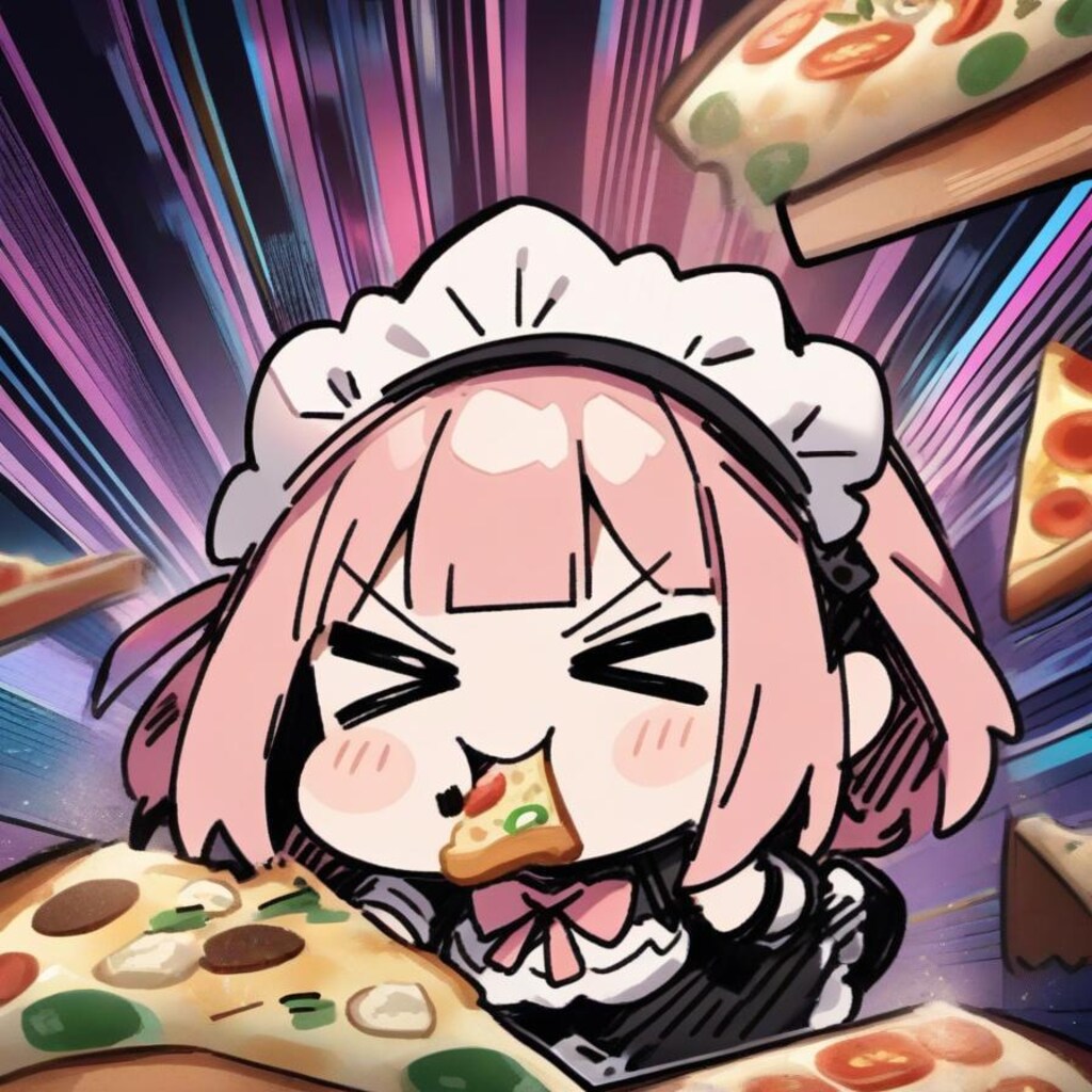 🍕おピッツァメイドちゃん・ブラックピンキーレーベル🍕