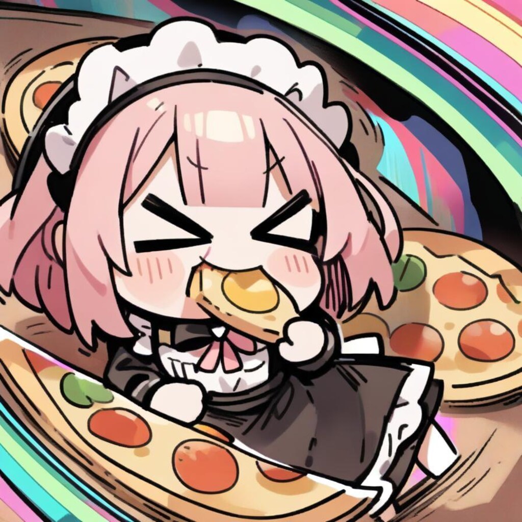🍕おピッツァメイドちゃん・ブラックピンキーレーベル🍕