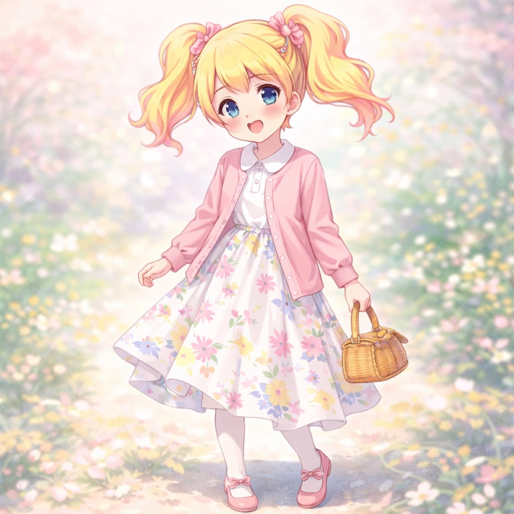 春コーデ　アリス