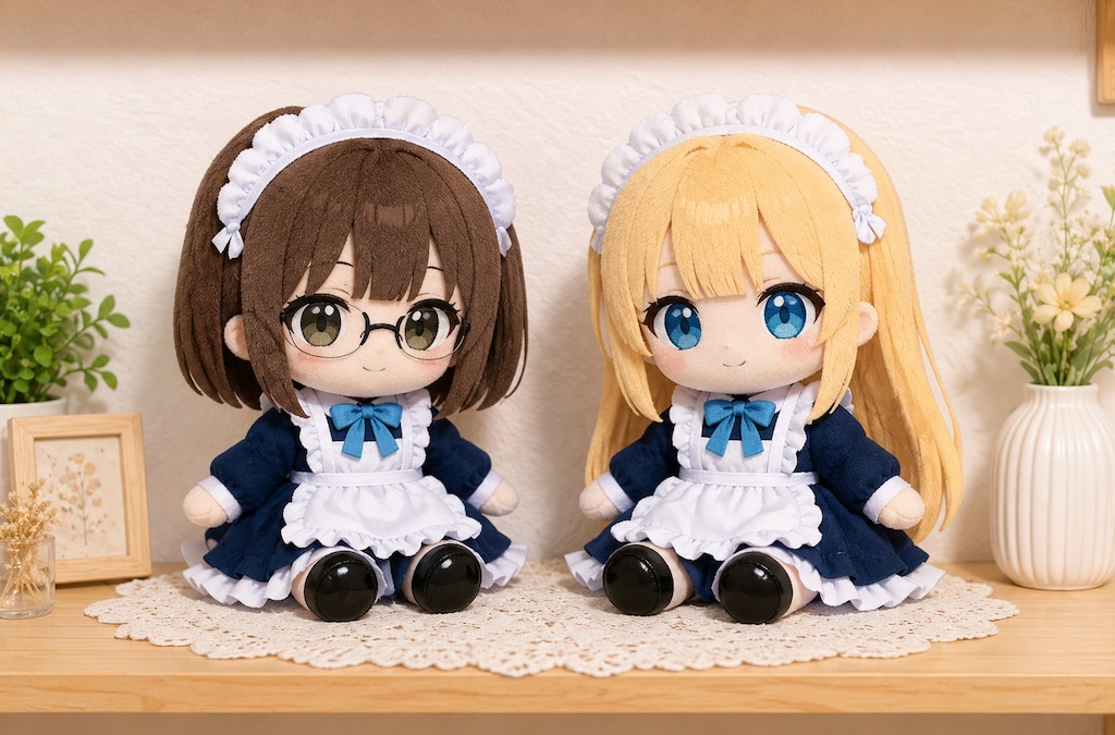 ちびメイドちゃん達ぬいぐるみ