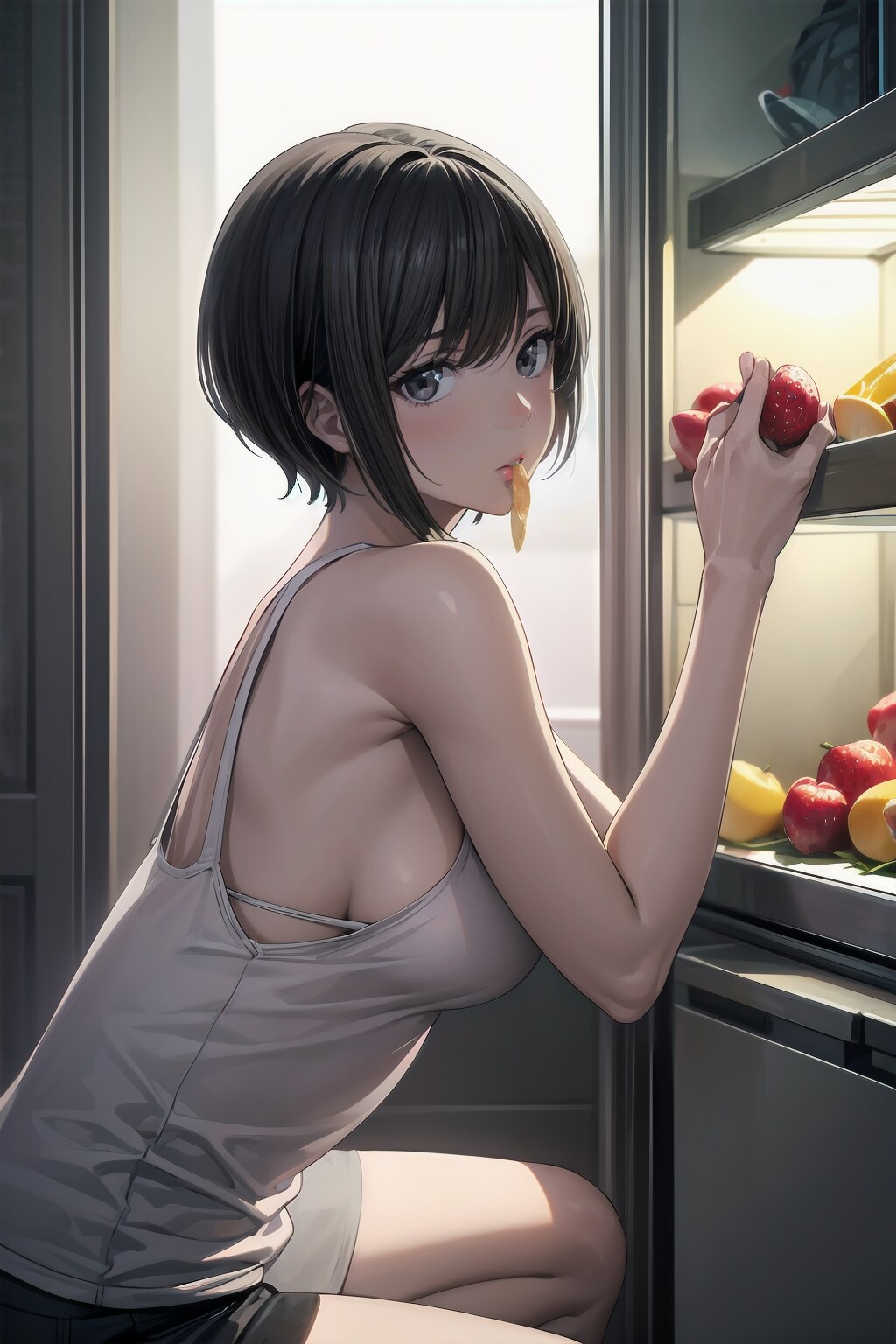 あ、見てた…