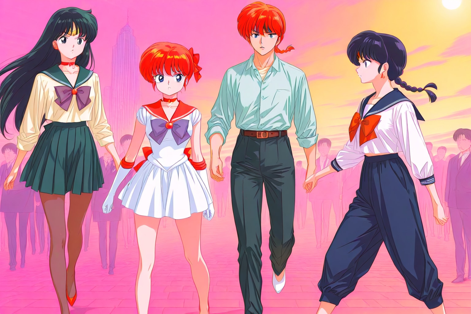 漫画原作風 | の人気AIイラスト・グラビア