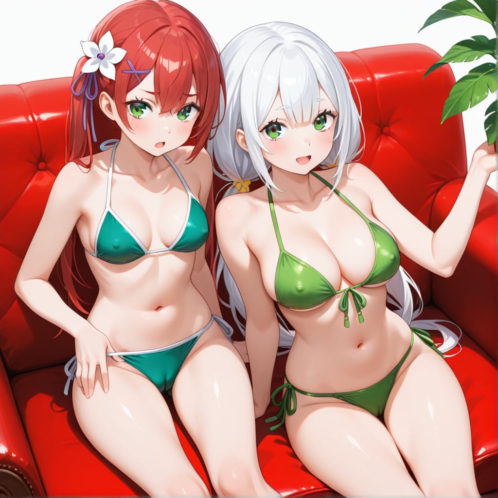 Re.投稿企画「緑の日の緑色水着」ありがとうございました