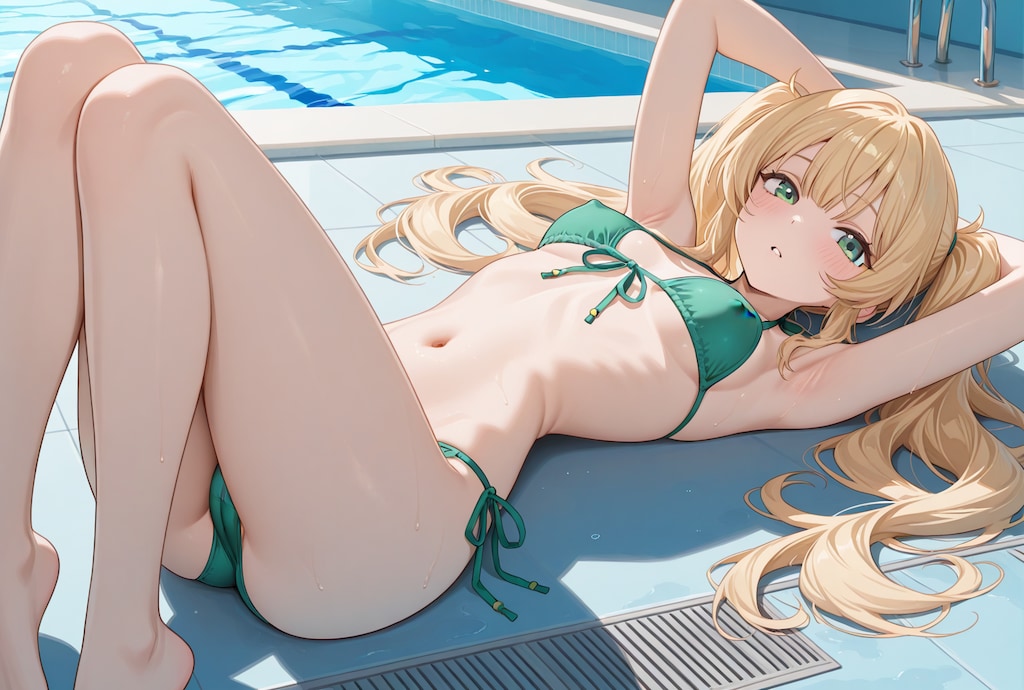 Re.投稿企画「緑の日の緑色水着」ありがとうございました