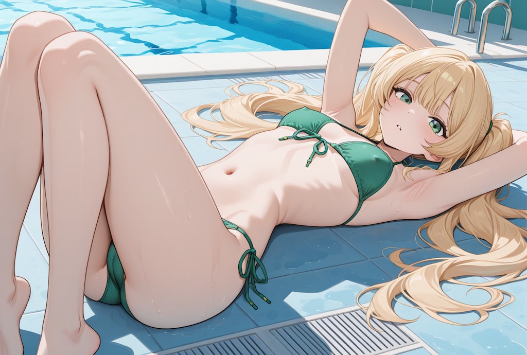 Re.投稿企画「緑の日の緑色水着」ありがとうございました