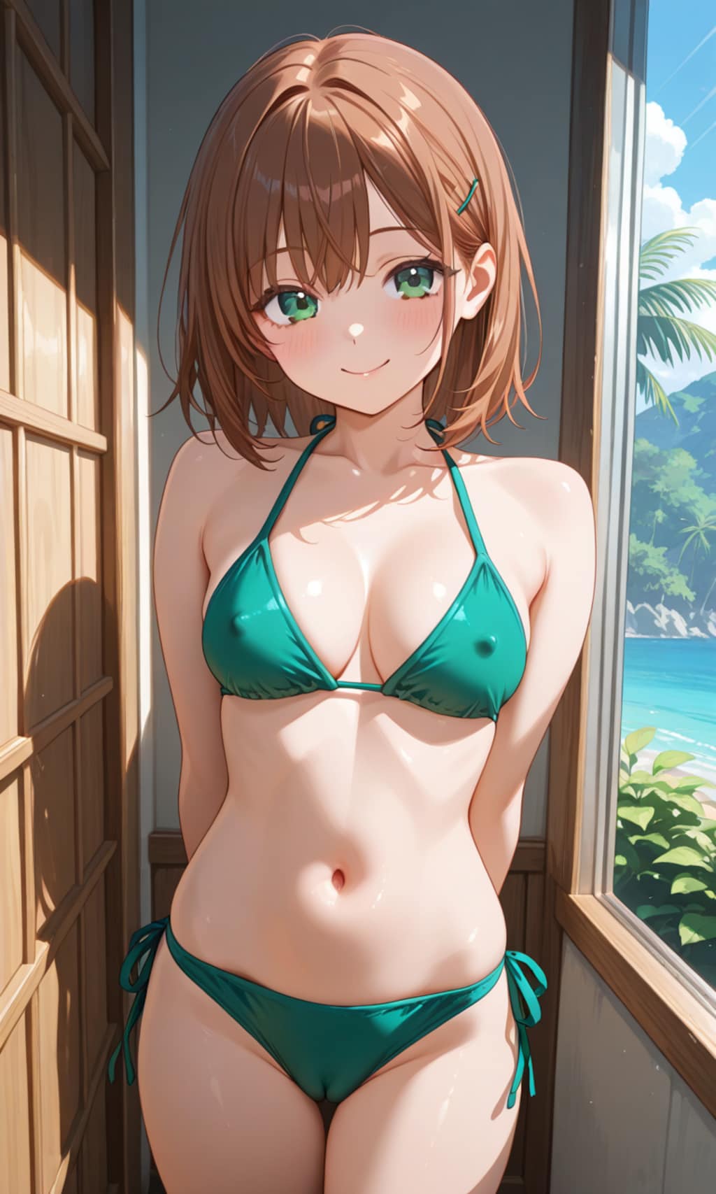 Re.投稿企画「緑の日の緑色水着」ありがとうございました