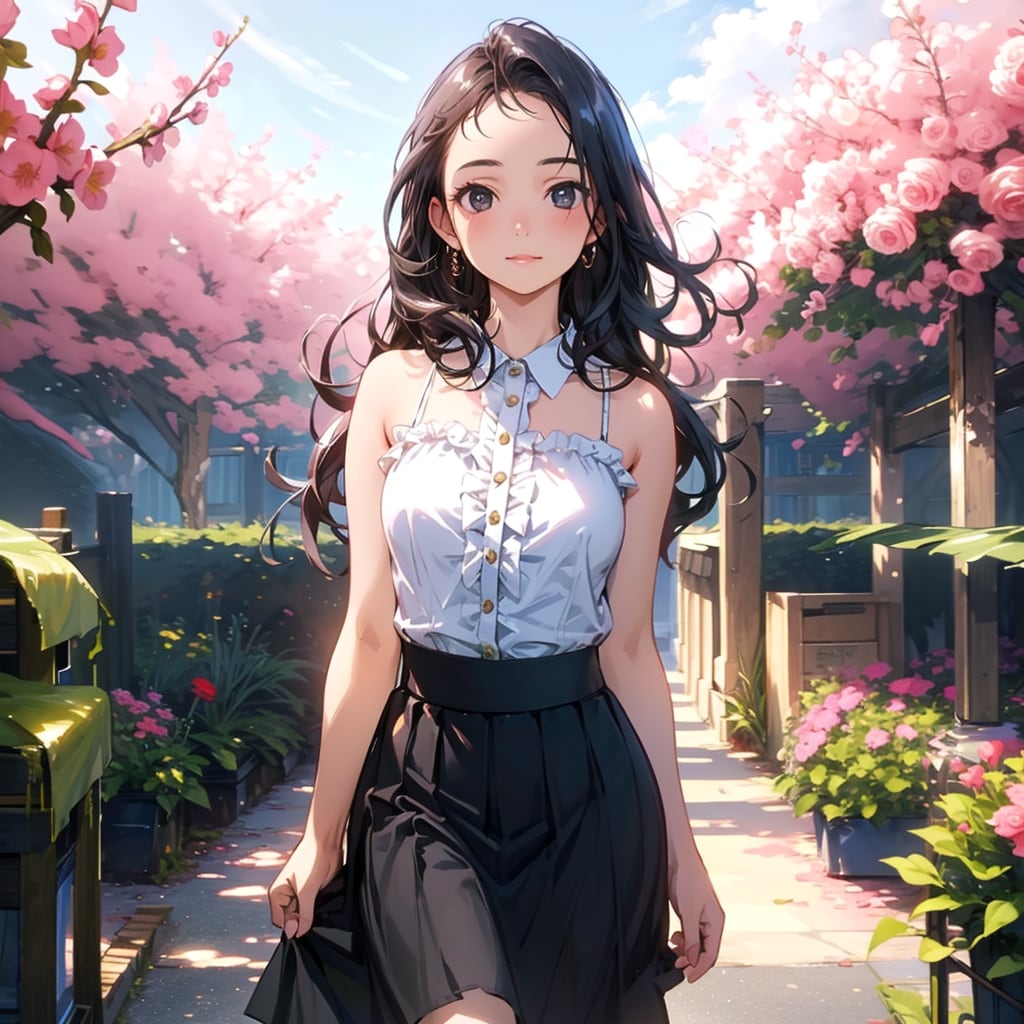 TOPAZでロングスカート