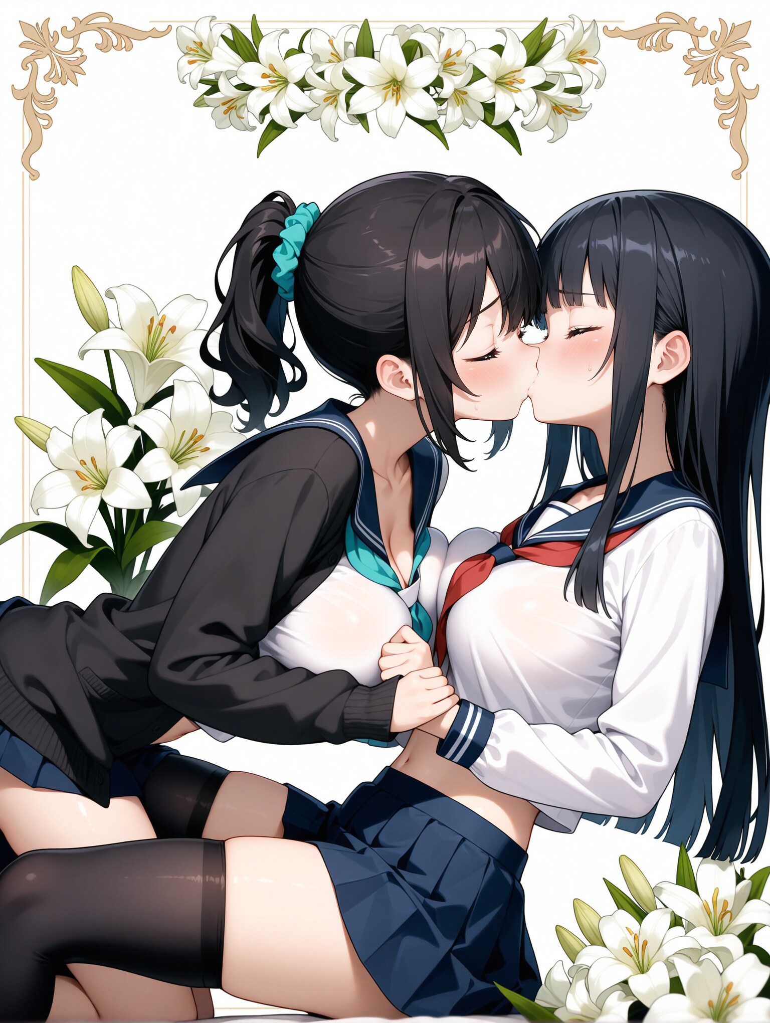 ポ、ポニテ先輩…っ