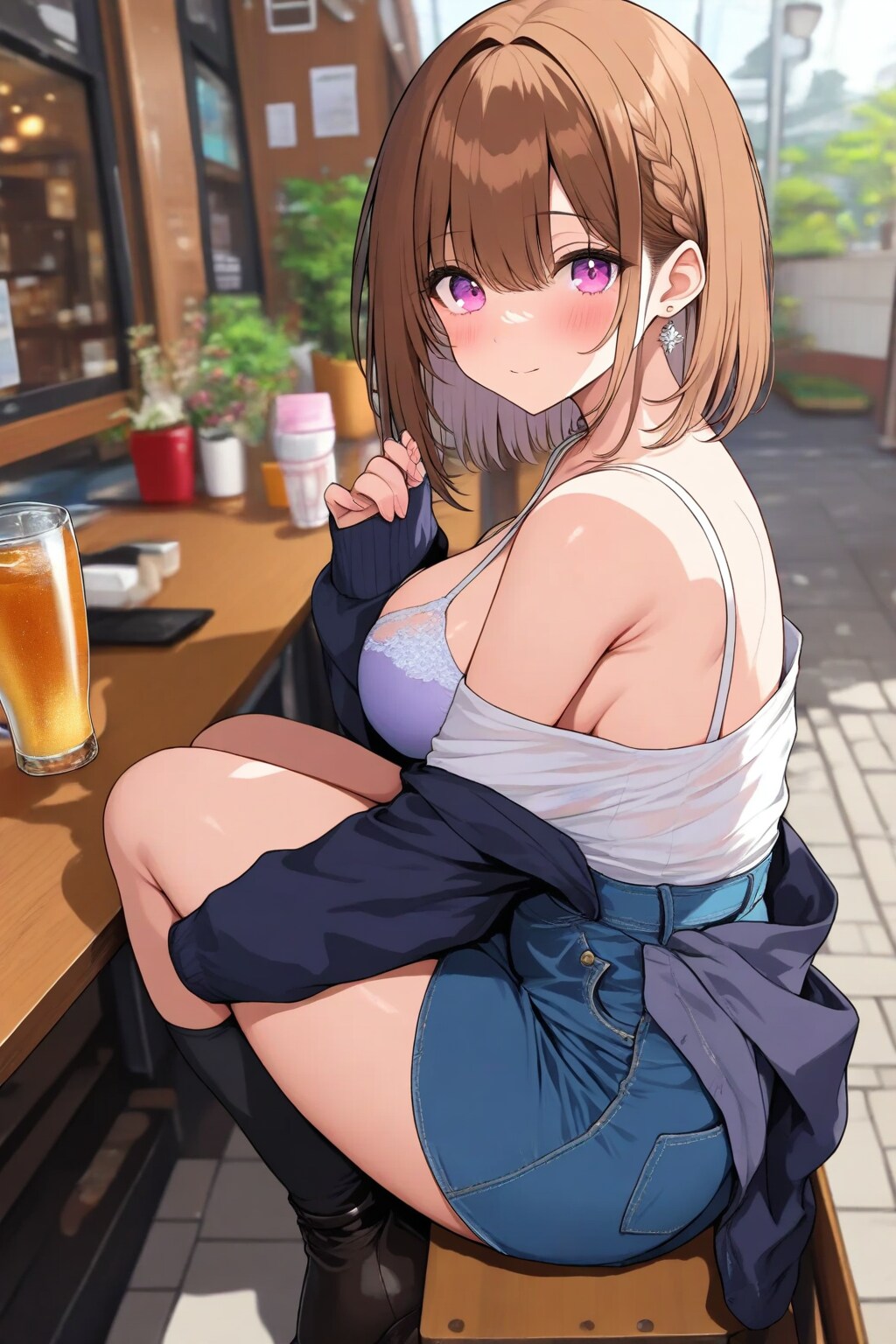 サボってる