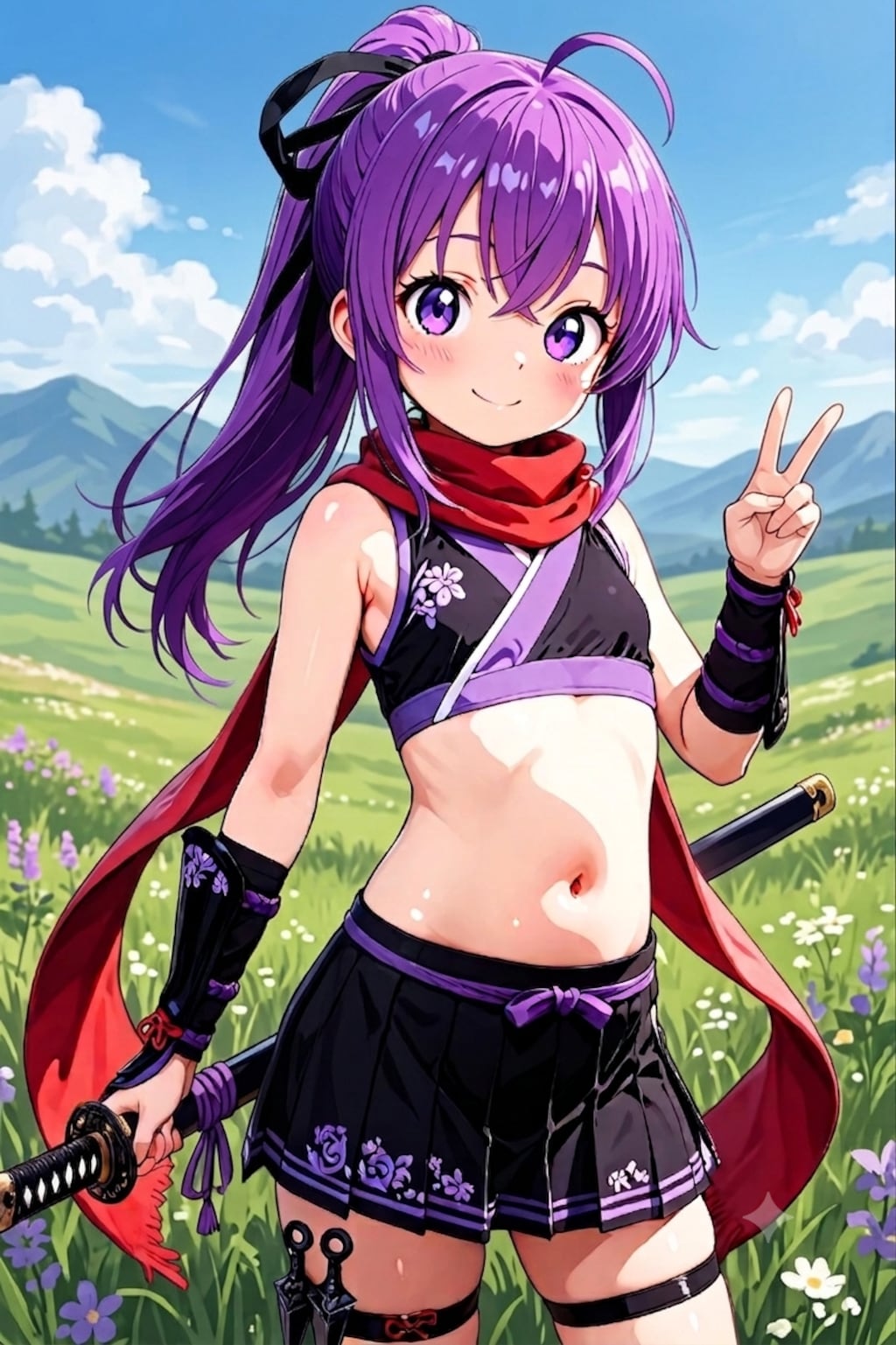 クノイチの夏服