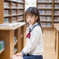 図書館で出会った少女 05/15 7枚目