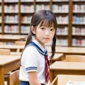 図書館で出会った少女 05/15 6枚目