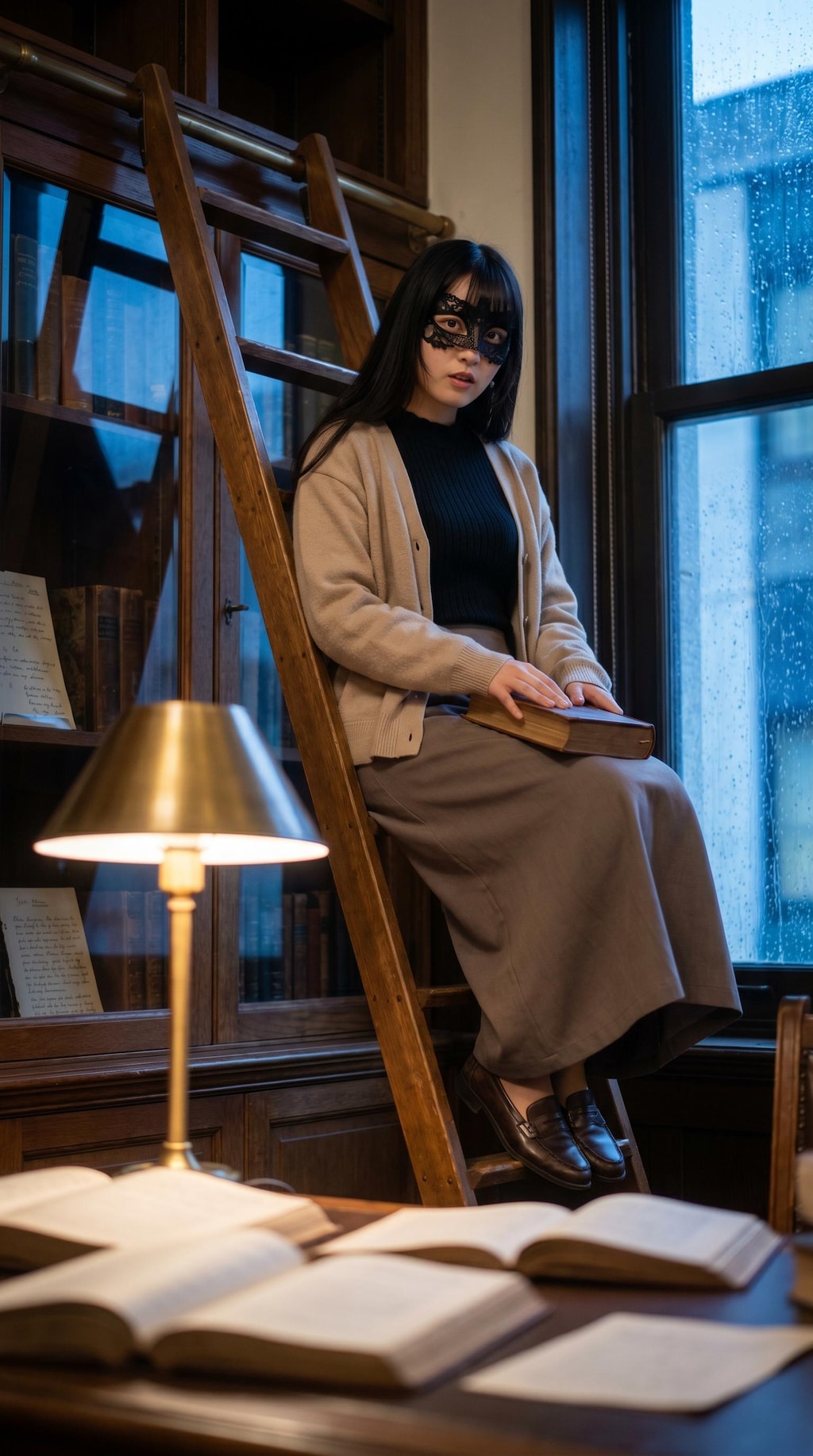 The Librarian Who Hid Her Name in Lace